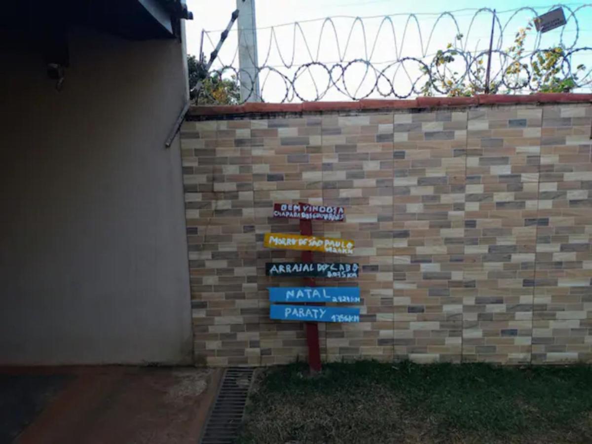 Casa Com Spa De Hidro, Aquecedor E Cromoterapia A 1,0 Km Do Centro Chapada dos Guimaraes Luaran gambar