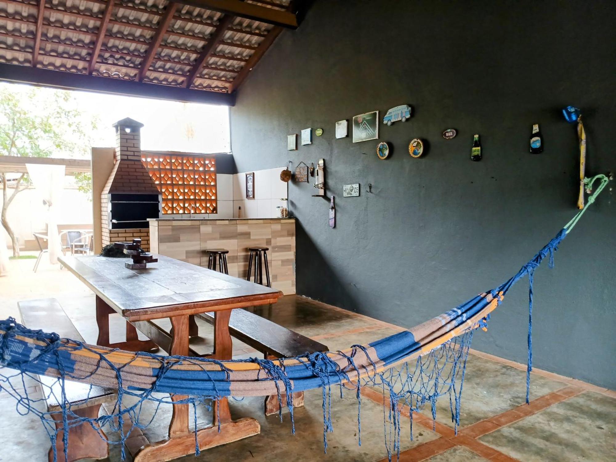 Casa Com Spa De Hidro, Aquecedor E Cromoterapia A 1,0 Km Do Centro Chapada dos Guimaraes Luaran gambar